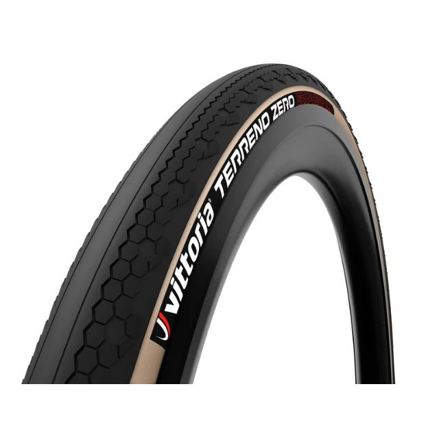 Pneu souple gravel Vittoria Terreno Zero 700x38c beige et noir