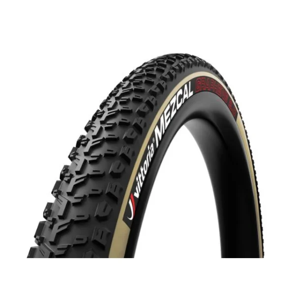 Pneu souple VTT Vittoria Mezcal III 29x2.35 beige et noir
