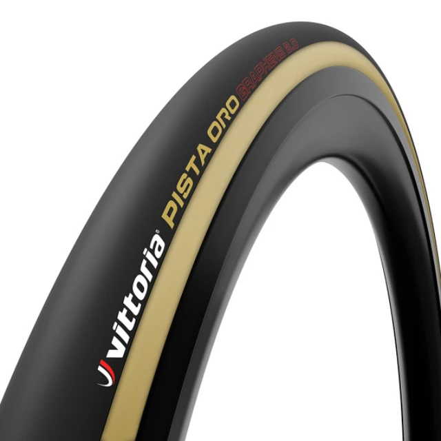 Boyau piste Vittoria Pista Oro 700x23 beige et noir 1 Boyau piste Vittoria Pista Oro 700x23 beige et noir