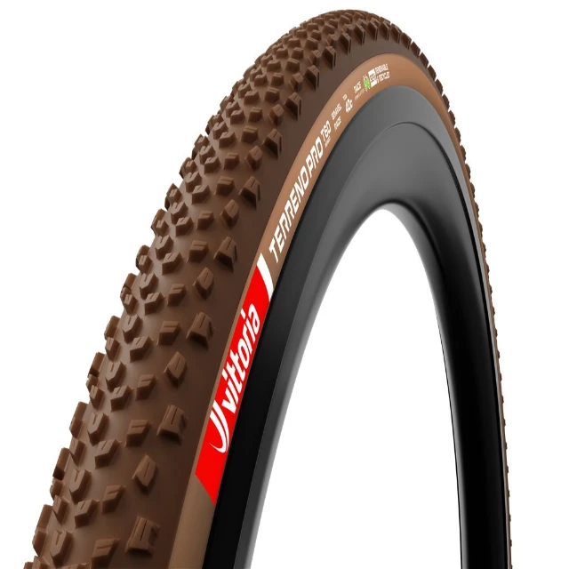 Pneu souple gravel Vittoria Terreno Pro T60 Mixed 700x40c marron