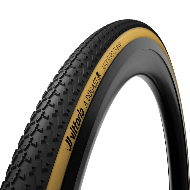 Boyau cyclo-cross Vittoria A Dugast Typhoon L 700x33c beige et noir 1 Boyau cyclo-cross Vittoria A Dugast Typhoon L 700x33c beige et noir
