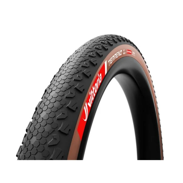 Pneu souple VTT Vittoria Terreno XC Race 29x2.25 marron et noir