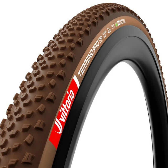 Pneu souple gravel Vittoria Terreno Pro T60 Mix 700x35c marron