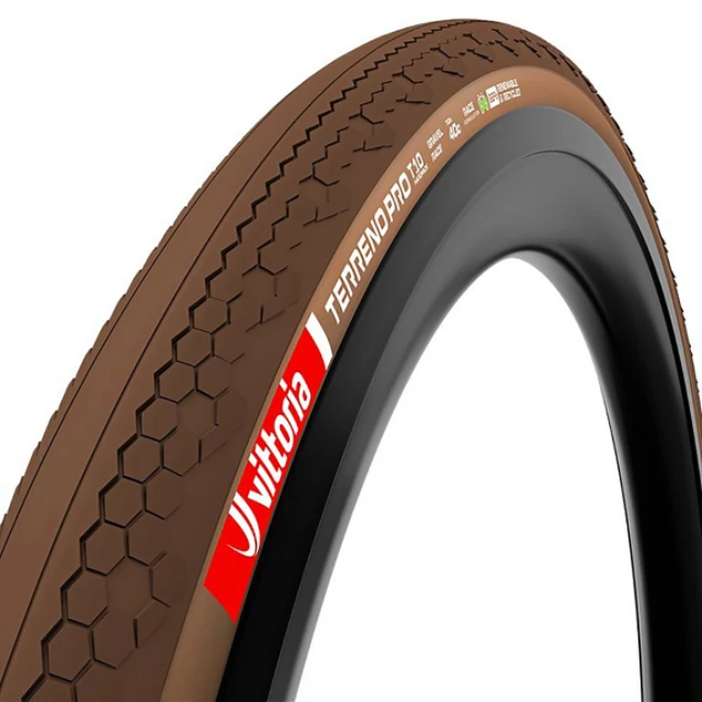 Pneu souple gravel Vittoria Terreno Pro T10 Zero 700x35c marron