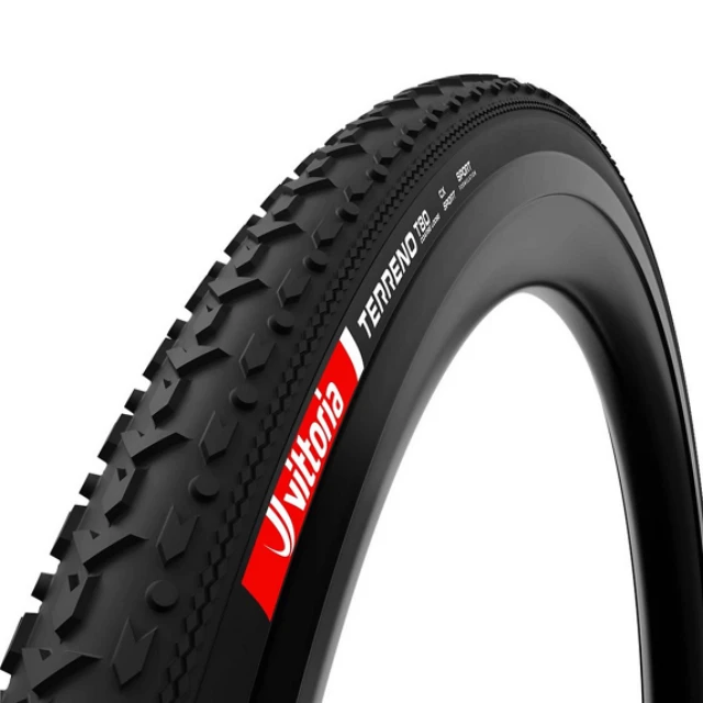 Pneu souple cyclocross Vittoria Terreno T80 Wet 700x33c noir