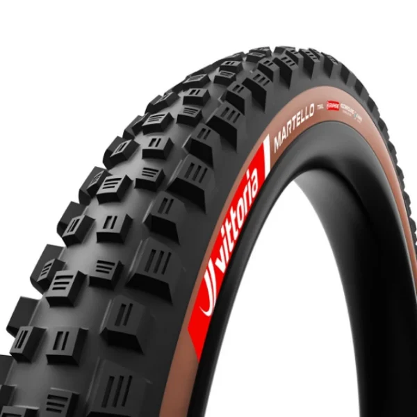 Pneu souple VTT Vittoria Martello Trail 29x2.4 marron et noir