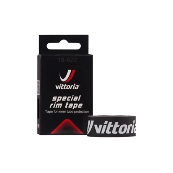 Lot de 2 fonds de jante Vittoria 700c 18mm noir