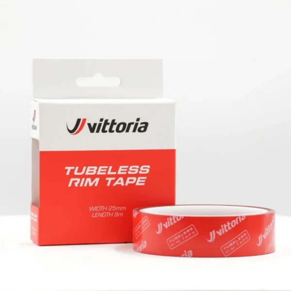 Fond de jante Vittoria Tubeless Tape 27mm x 9m rouge