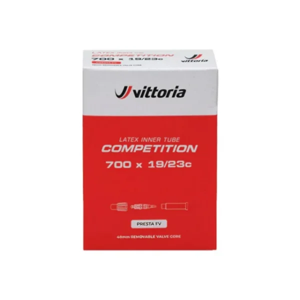 Chambre à air Vittoria Competition Latex 700x30/38C presta 48mm