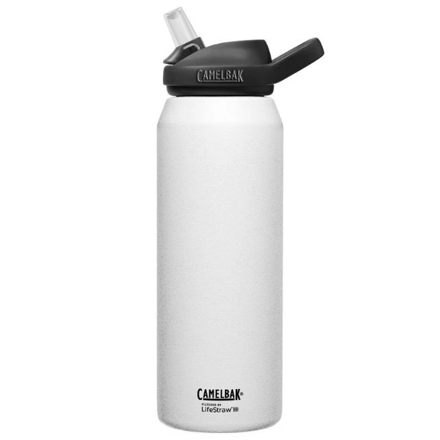 Gourde Camelbak Eddy+ avec filtre LifeStraw isotherme 950ml blanc