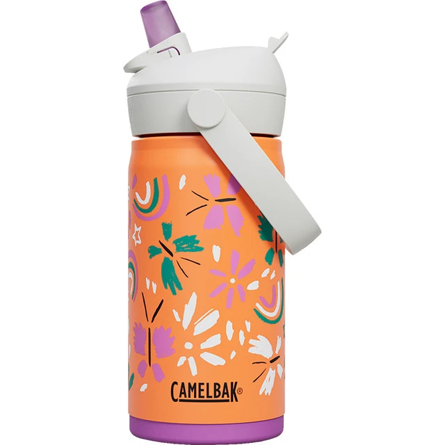Gourde enfant isotherme Camelbak Kids Thrive Flip Straw VSS 350ml papillon