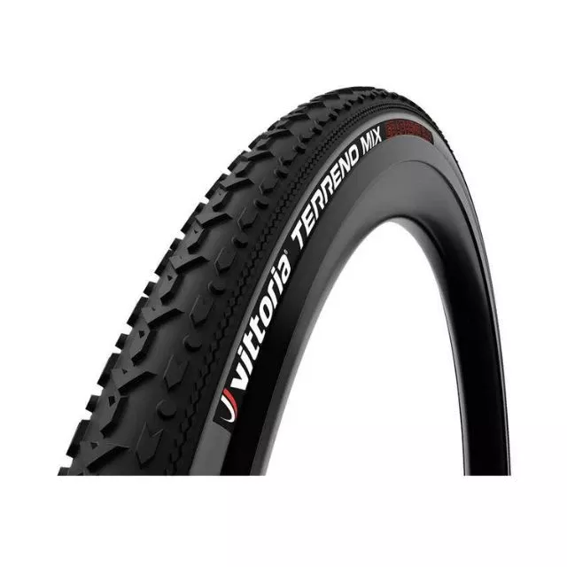 Pneu souple cyclo-cross Vittoria Terreno Mix 700x31c gris et noir