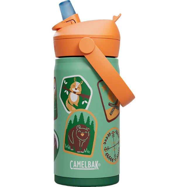 Gourde enfant Camelbak Kids Thrive Flip Straw VSS 350ml forêt