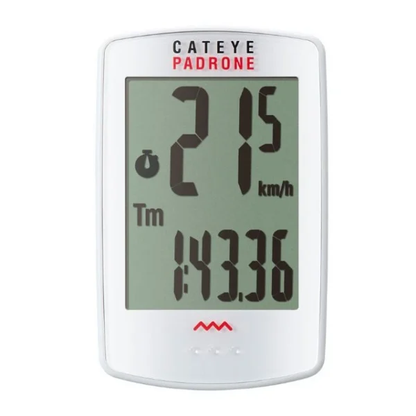 Compteur de vitesse CatEye Padrone blanc