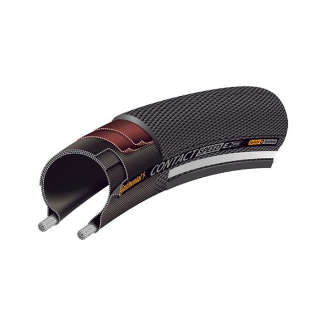 Pneu rigide ville Continental Contact Speed 700x37C noir