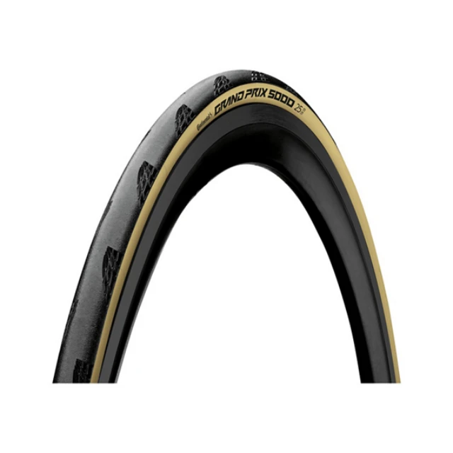 Pneu souple route Continental Grand Prix 5000 700x28C beige et noir