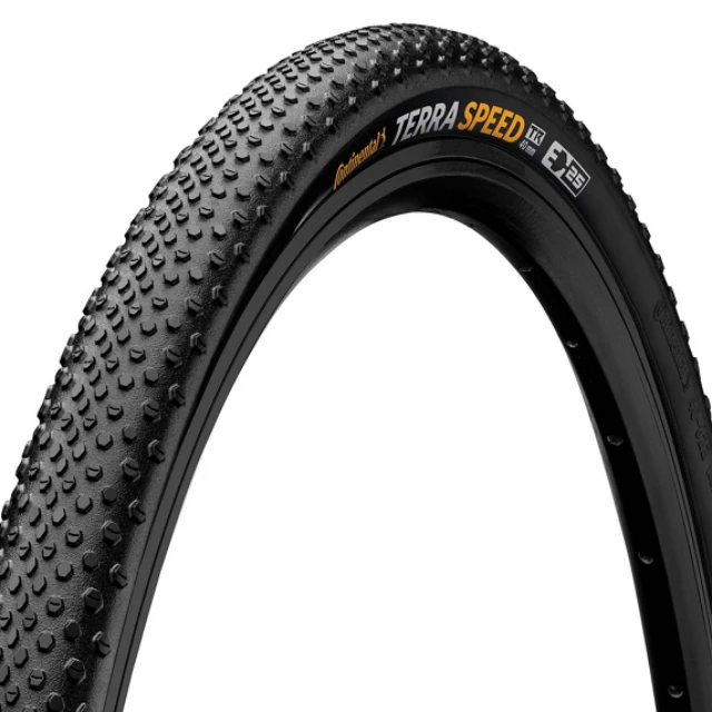 Pneu souple Gravel Continental Terra Speed ProTection 700x45C noir