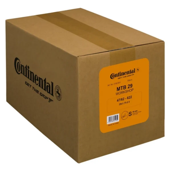 Lot de 50 chambre à air Continental VTT 29" valve presta 42mm
