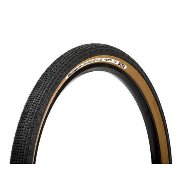Pneu souple gravel Panaracer GravelKing SK+ 27.5x1.90 beige et noir