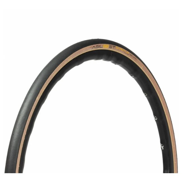 Pneu souple route Panaracer Agilest Duro TLR 700x32C beige et noir