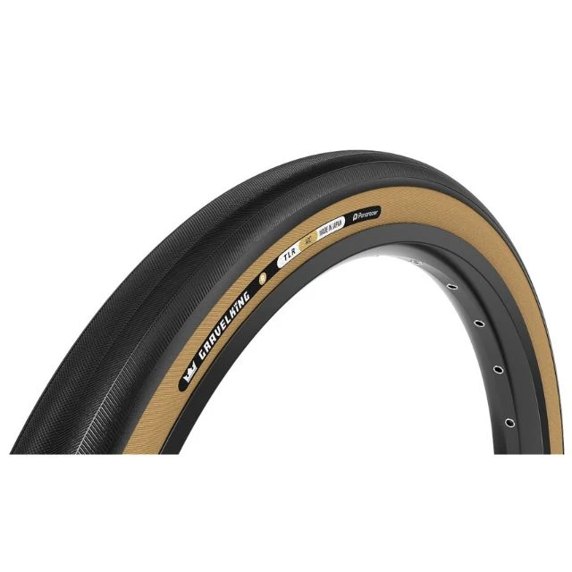 Pneu souple gravel Panaracer GravelKing R 700x40C beige et noir