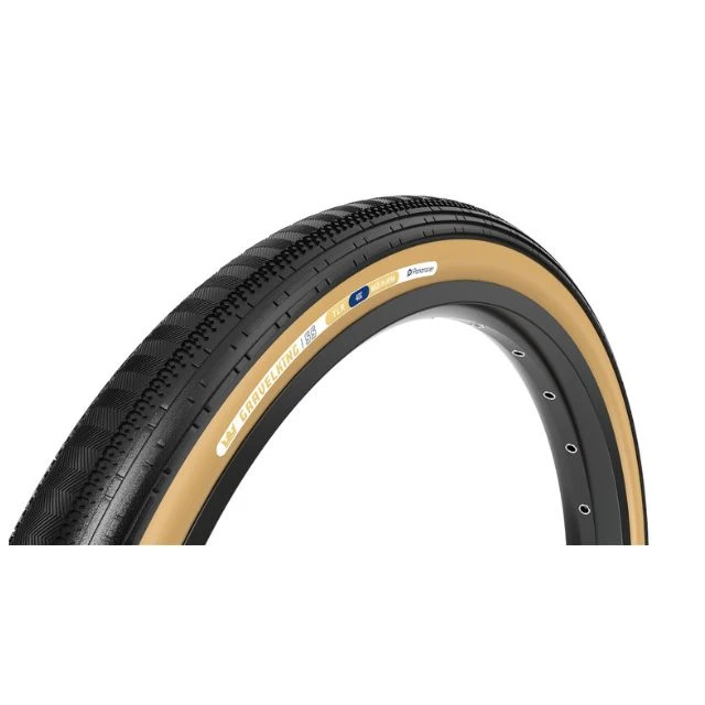 Pneu souple gravel Panaracer GravelKing SS 700x40C beige et noir