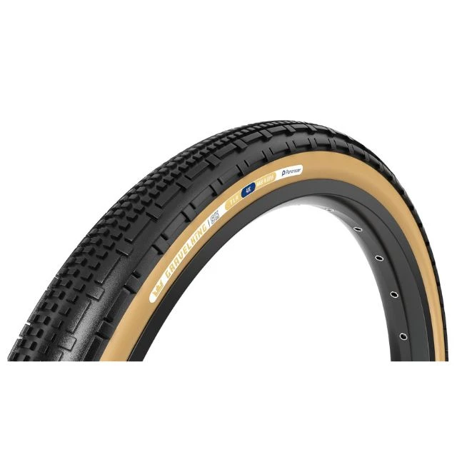 Pneu souple gravel Panaracer GravelKing SK 700x50C beige et noir