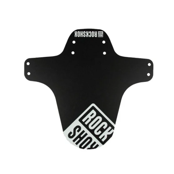 Garde-boue pour fourches Rockshox blanc et noir