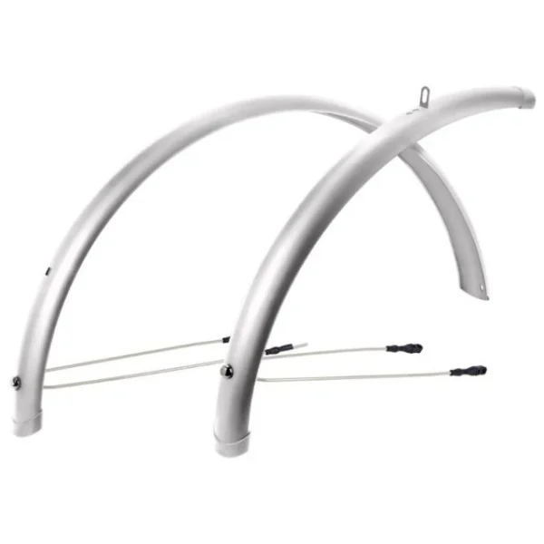 Paire de garde-boue Contec Splash 28" Argent
