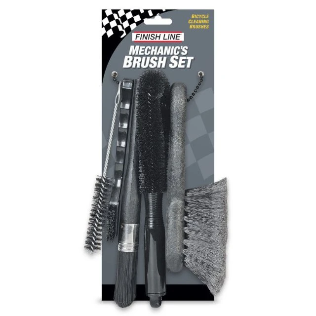 Lot de 5 brosses de nettoyage Finish Line