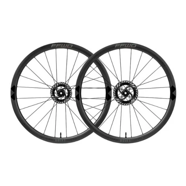 Paire de roues tubeless Fast Forward Drift Control moyeu DT240 disque Sram XDR 12v