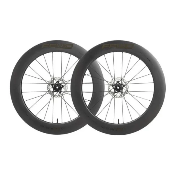 Paire de roues tubeless Fast Forward Ryot 77 moyeu Fast Forward disque Shimano