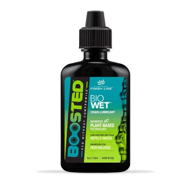 Lubrifiant Finish Line Boosted™ Bio Wet à base de plantes 60ml