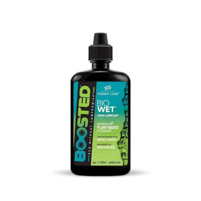 Lubrifiant Finish Line Boosted™ Bio Wet à base de plantes 120ml