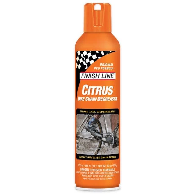 Dégraissant aérosol Finish Line Citrus 355ml
