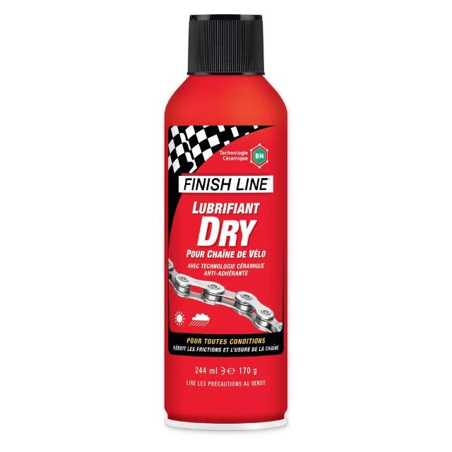 Lubrifiant aérosol Finish Line Dry 244ml