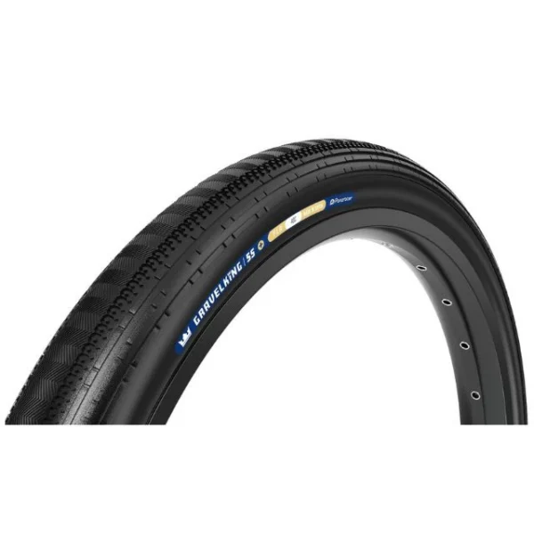Pneu souple gravel Panaracer GravelKing SS+ 700x45c noir