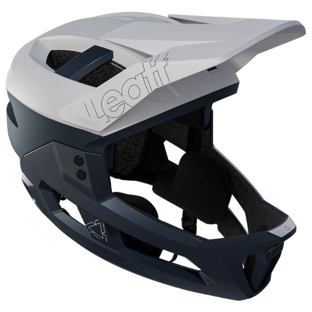Casque Leatt MTB Enduro 3.0 blanc et bleu S
