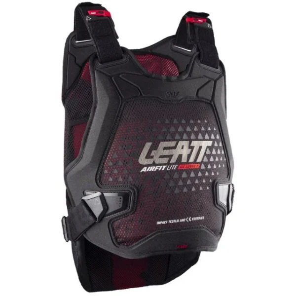Plastron de protection Leatt 3DF AirFit Lite Evo noir L-XL