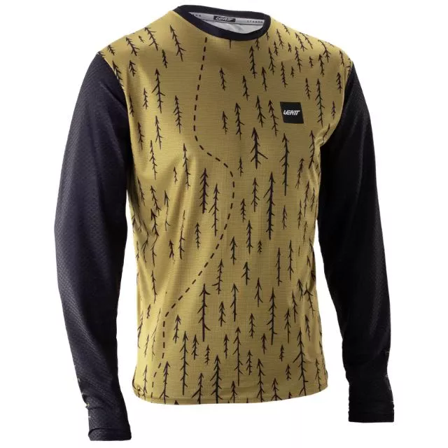 Maillot manches longues Leatt MTB Trail 3.0 marron XL
