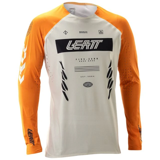 Maillot manches longues Leatt MTB Gravity 5.0 jaune M