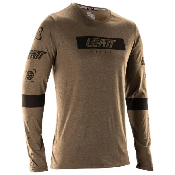 Maillot manches longues Leatt MTB Gravity 3.0 marron L