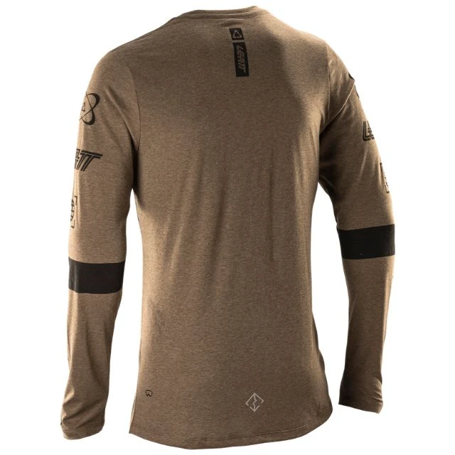 Maillot manches longues Leatt MTB Gravity 3.0 marron XL 2 Maillot manches longues Leatt MTB Gravity 3.0 marron XL – Image 2