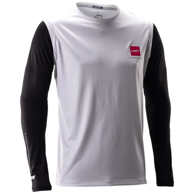 Maillot manches longues Leatt MTB Gravity 2.0 blanc L
