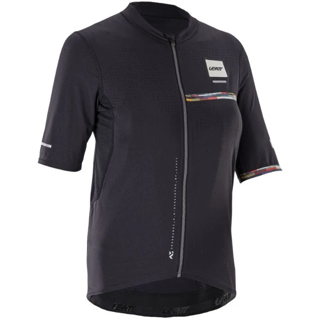 Maillot femme Leatt MTB Endurance 5.0 Cargo noir M