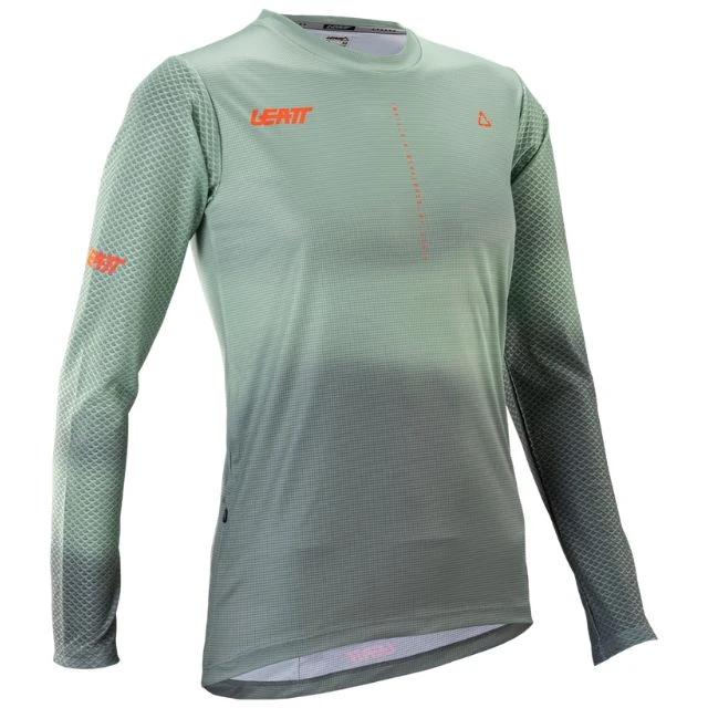 Maillot manches longues femme Leatt MTB Trail 3.0 vert M