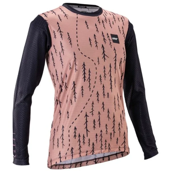 Maillot manches longues femme Leatt MTB Trail 3.0 rose M