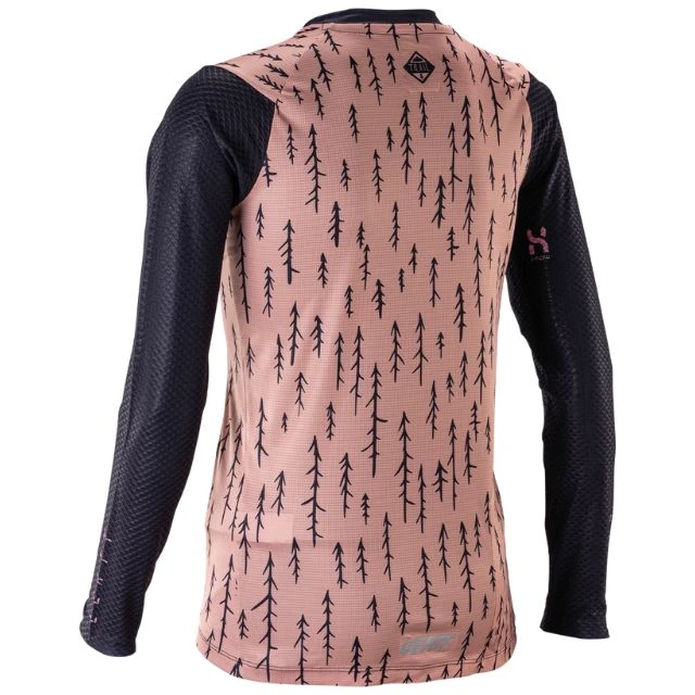 Maillot manches longues femme Leatt MTB Trail 3.0 rose XL 2 Maillot manches longues femme Leatt MTB Trail 3.0 rose XL – Image 2