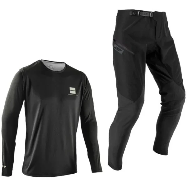 Kit ride junior Leatt MTB Gravity 1.0 noir XXS