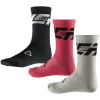 Lot de 3 paires de chaussettes Leatt MTB Endurance blanc noir rose 38-42 3